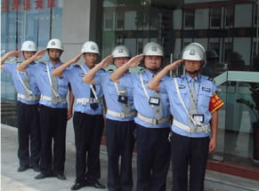 深圳保安公司纠察队伍